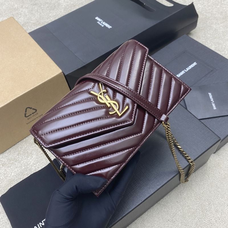 (Pre-Order) YSL Quilted Chevron Crossbody (Replica)