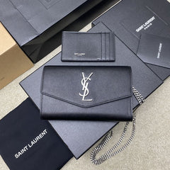 (Pre-Order) YSL Chain Wallet with Cardholder (Replica)