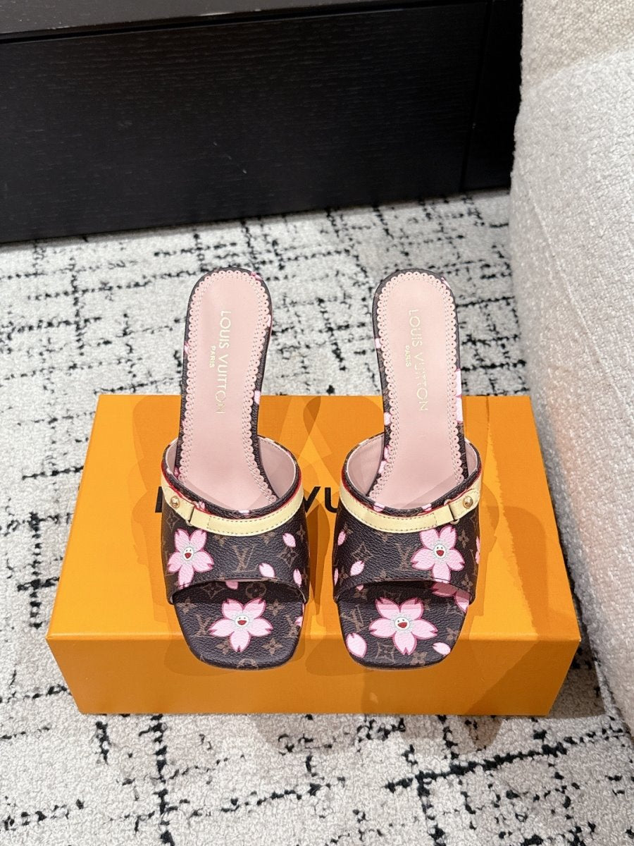 (Pre-Order) Louis Vuitton Takashi Murakami Sancai High Heel Sandals (Replica)