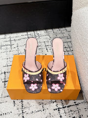 (Pre-Order) Louis Vuitton Takashi Murakami Sancai High Heel Sandals (Replica)